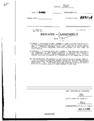 NYS Bill and Veto Jackets: 2000, Chapter 360
