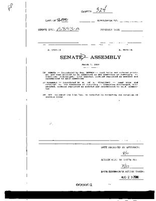 NYS Bill and Veto Jackets: 2000, Chapter 324