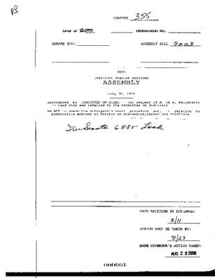 NYS Bill and Veto Jackets: 2000, Chapter 355