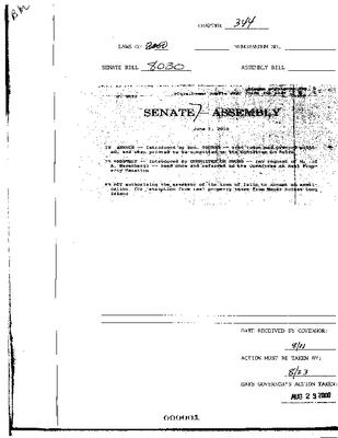 NYS Bill and Veto Jackets: 2000, Chapter 344