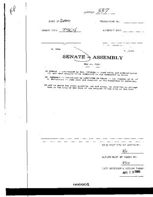 NYS Bill and Veto Jackets: 2000, Chapter 337