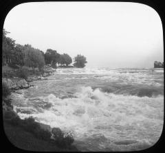 Up American Rapids at Niagara Falls