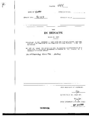 NYS Bill and Veto Jackets: 2000, Chapter 448
