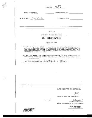 NYS Bill and Veto Jackets: 2000, Chapter 427