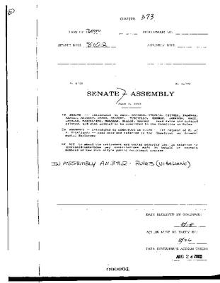 NYS Bill and Veto Jackets: 2000, Chapter 373