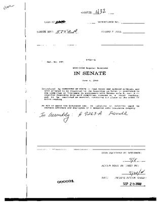 NYS Bill and Veto Jackets: 2000, Chapter 432