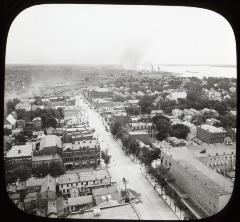 Panorama of Niagara Falls, East from Elevation.