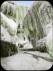 Entrance to the Cave of the Winds, Winter.