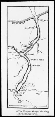 Physical Features of Gorge near Niagara Falls