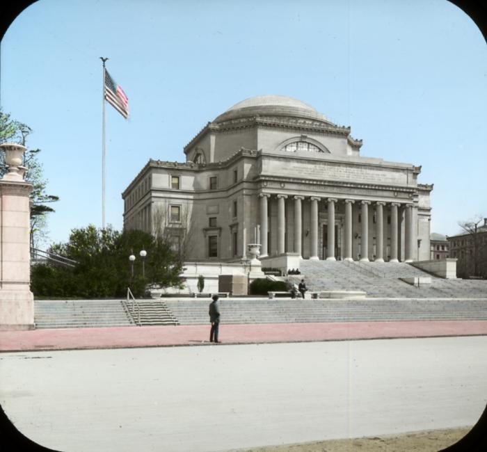 New York City. Columbia University, Library, Exterior