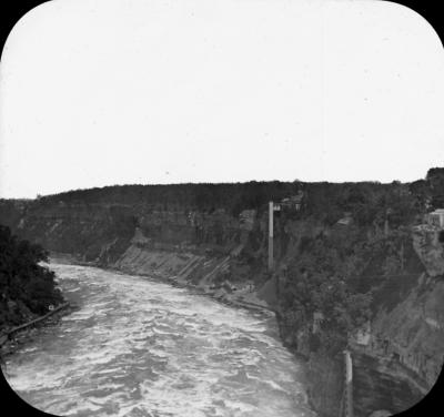 Niagara River gorge from Upper Steel Bridge