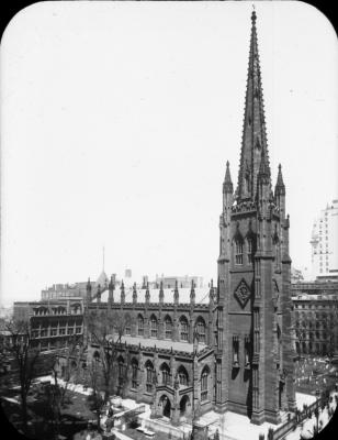 N.Y. New York City. Trinity Church.