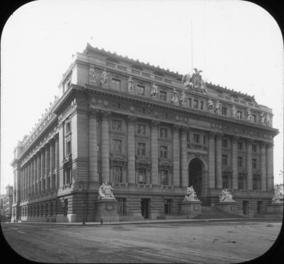 N.Y. New York City. Custom House