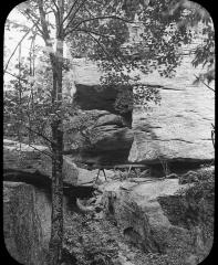 N.Y. Near Olean. Rock City. Huge Rocks.