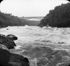 Up Whirlpool Rapids near Niagara Falls, New York