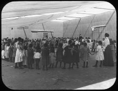 Girls Roof Garden at Public School No. 1. in New York City