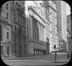 Stock Exchange exterior, New York City