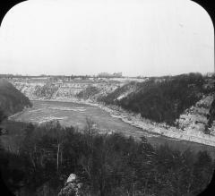 Gorge below Whirlpool & Foster Flats near Niagara Falls, New York.