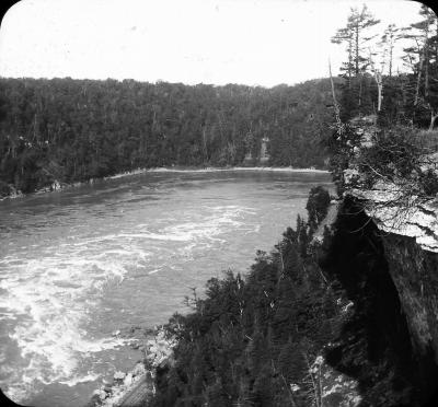 Whirlpool Rapids from Top of Gorge near Niagara Falls, New York