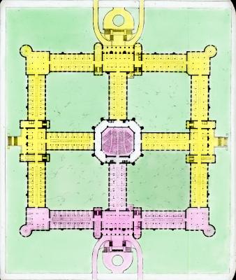 Ground Plan of Am. Mus. Nat. Hist., New York City.