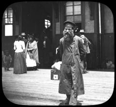 N.Y. New York City. Ellis Island, Russian Jews.