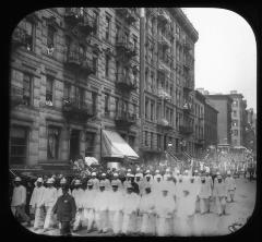 Parade of Street Cleaning Department in New York City