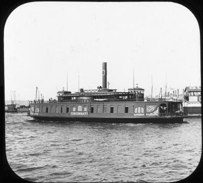 Ferryboat "Cincinnati" in New York City