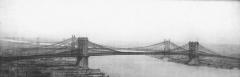 New York City. Proposed bridges to Brooklyn.