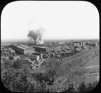 Panorama of General Electric Works near Schenectady