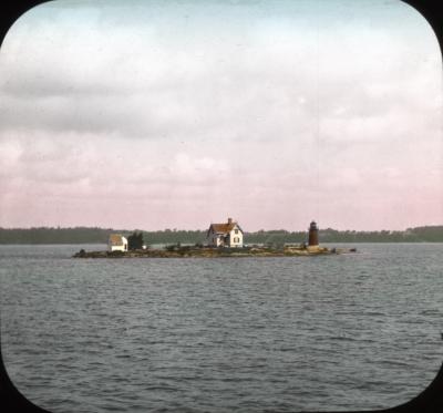 N.Y. Thousand Islands. Crossover Light House.