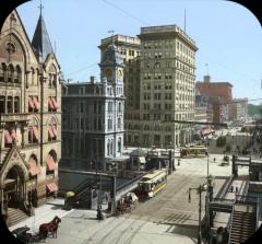 N.Y. Syracuse. Salina Street & Erie Canal