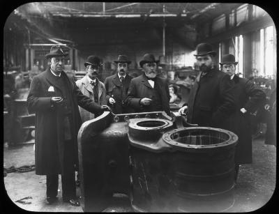 Interior of American Locomotive Works