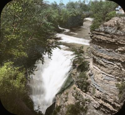 Falls half-mile above High Falls at Taughannock.