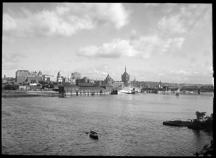 View of Waterfront from Greenbush Bridge, Albany, New York