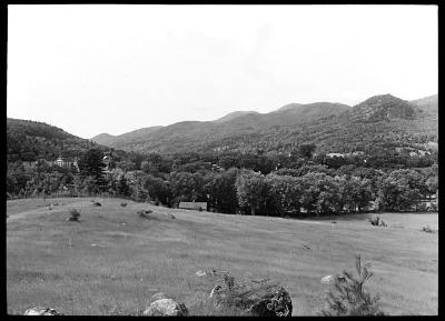 View Southeast over Elizabethtown from Woods Hill in New York