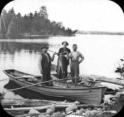 Fishermen and muskellunge