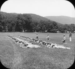 N.Y. West Point. Infantry Drill.