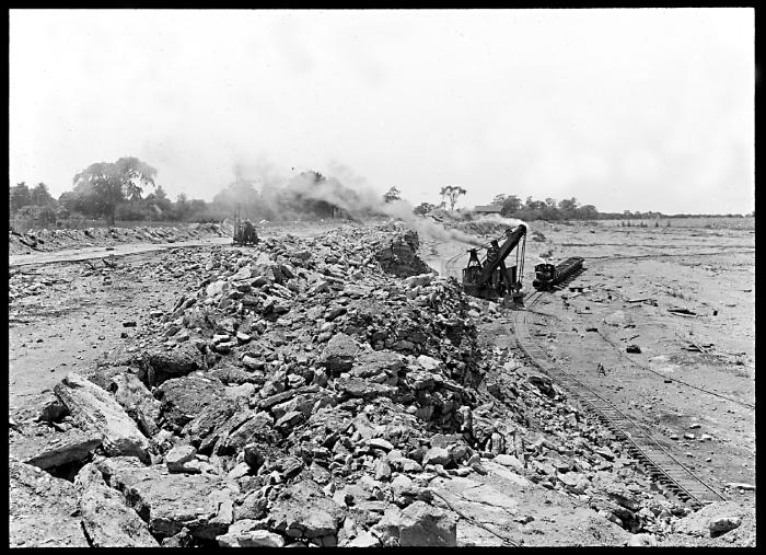 Stone Quarry Southwest of Akron, New York