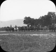 N.Y. West Point. Artillery Drill.