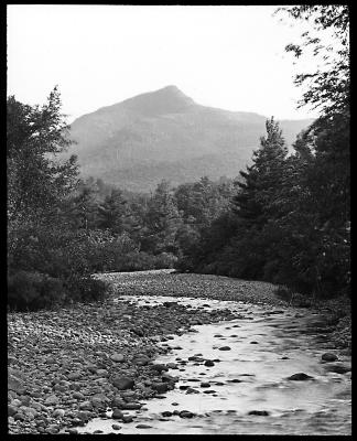 View South up the Bed of the East Branch of the Ausable, Keene Valley, New York