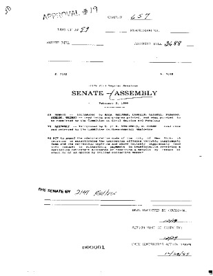 NYS Bill and Veto Jackets: 1999, Chapter 657