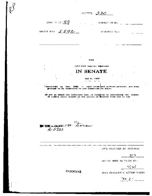 NYS Bill and Veto Jackets: 1999, Chapter 330