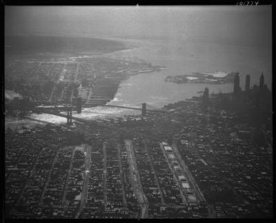 Brooklyn and Manhattan Bridge, N.Y.