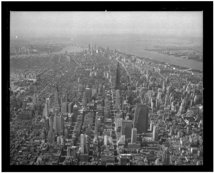 View of Lower Manhattan from Midtown, N.Y.