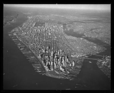 High View from South Manhattan, N.Y.