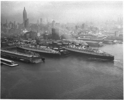 RMS Queen Mary & HMS Queen Elizabeth