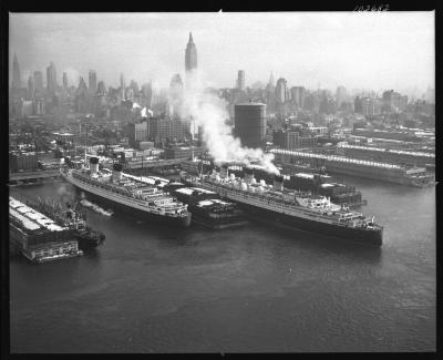 RMS Queen Mary & HMS Queen Elizabeth