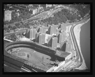 Houses at the Polo Grounds, N.Y.