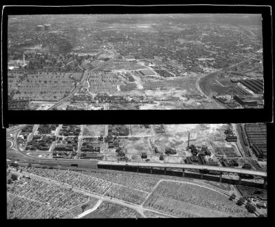 Highway under Construction and Surrounding Land, N.Y.