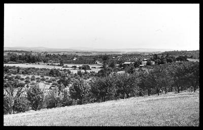 Orchards and General View Southeast from Farm of W.J. Fingar, Near Germantown, Columbia Co., New York